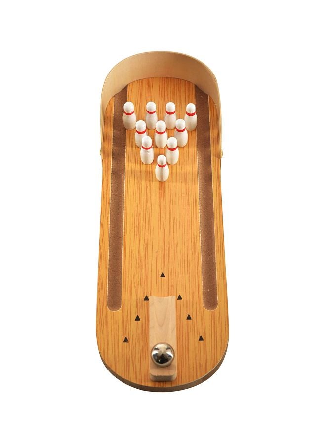 Wooden Mini Bowling Game
