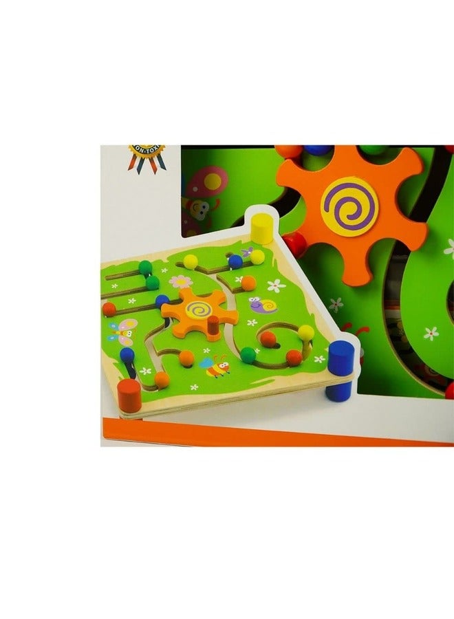 Wooden Track And Trace Activity Toy