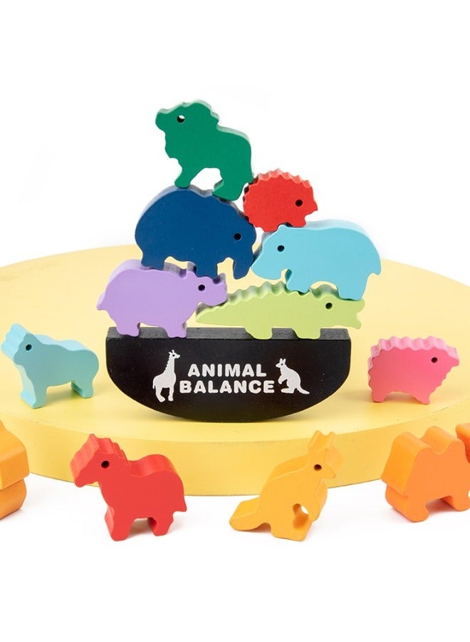Wooden Animal Balance Blocks Game 48.50  x 4  x 13.50 .cm