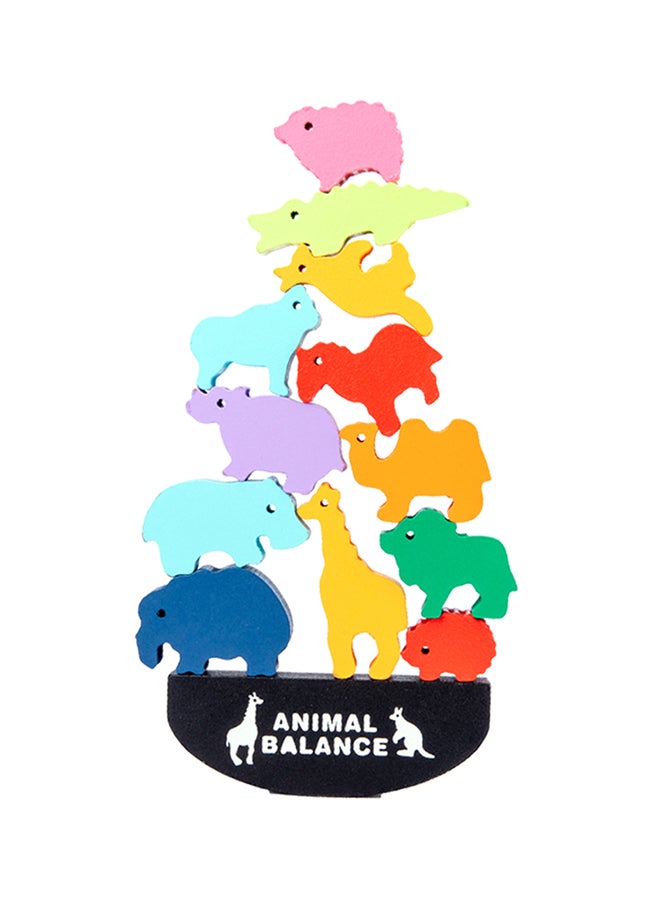 Wooden Animal Balance Blocks Game 48.50  x 4  x 13.50 .cm