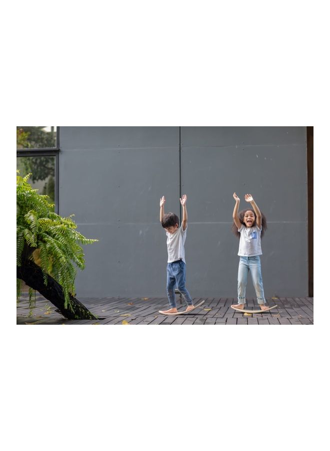 Plantoys Wooden Balance Board 30 x 54 x 1.2cm