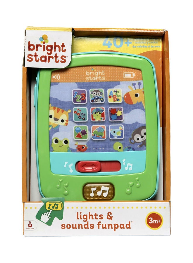 Lights And Sounds Funpad Musical Toy 20.83 x 5.59 x 22.61cm