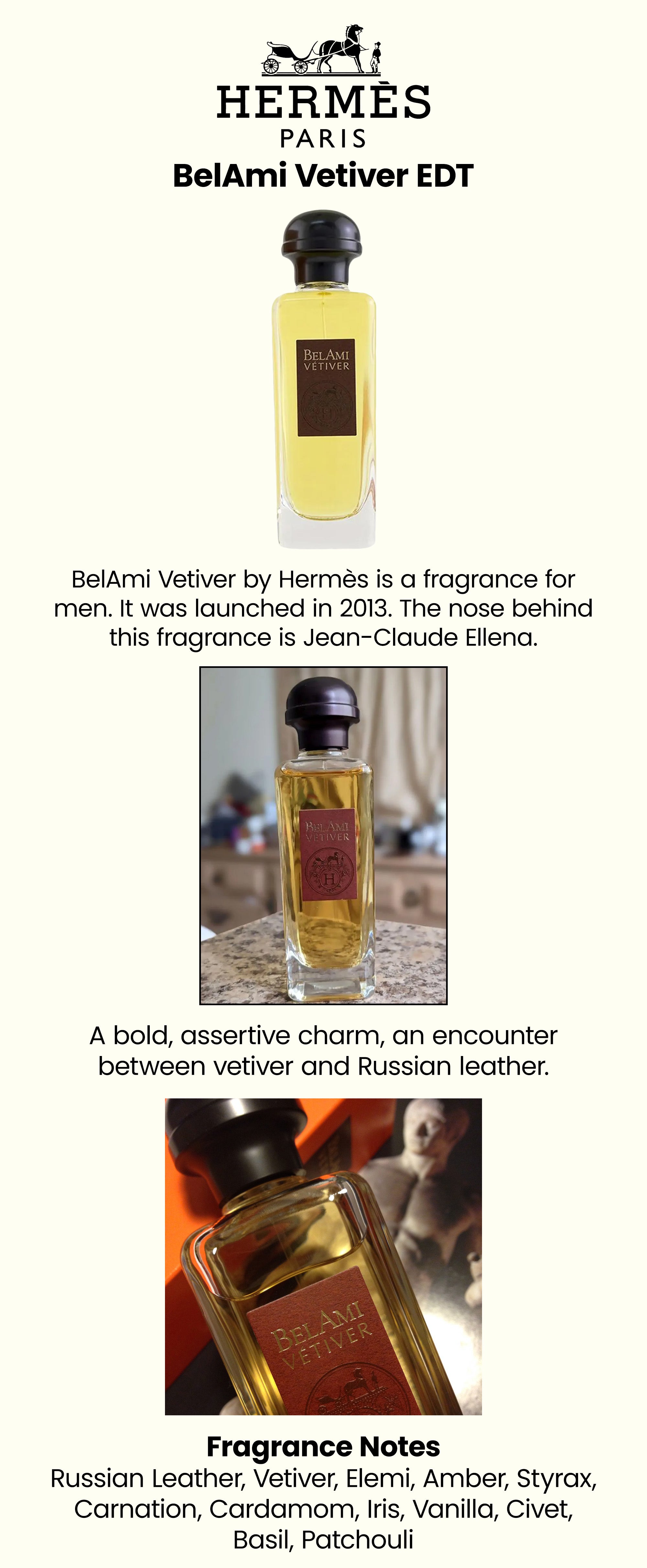 BelAmi Vetiver EDT 100ml