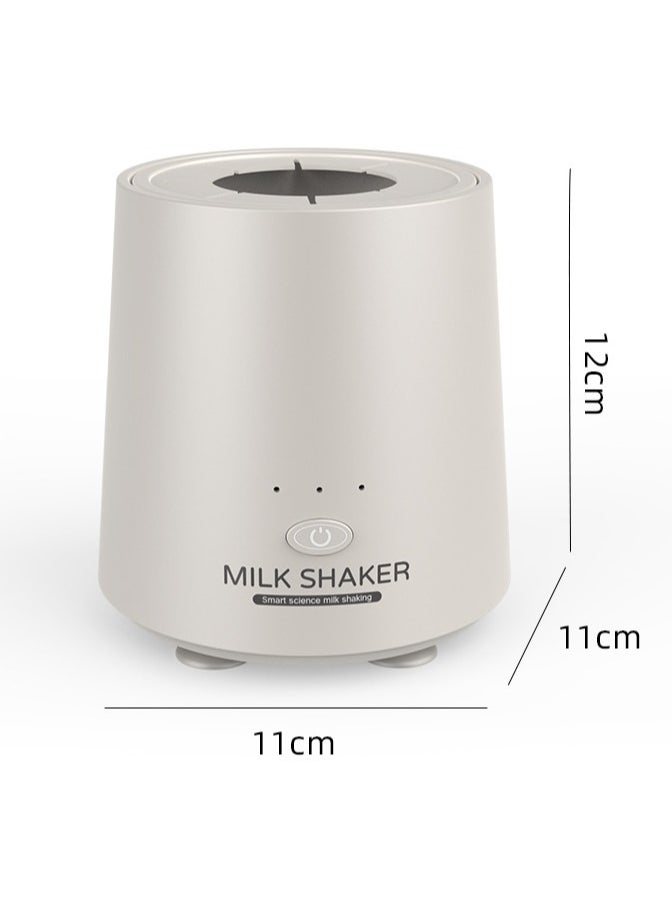 Milk Shaker, Automatic Baby Formula Mixer, USB Charger Bottle Shaker, 3-Gear Mixing, Less Bubbles & Lumps, Anti-Colic Baby Formula Blender, One-Button Operation, Flexible Silicone Slot