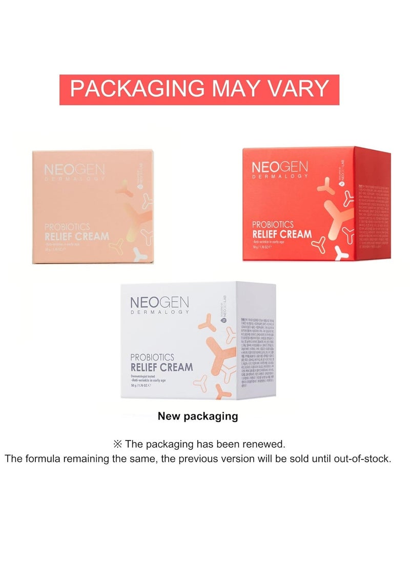 DERMALOGY by NEOGENLAB Probiotics Cream Collection - Firming Anti-Aging Moisturizer with Probiotics Lactobacillus & Bifida & Collagen - Korean Skin Care