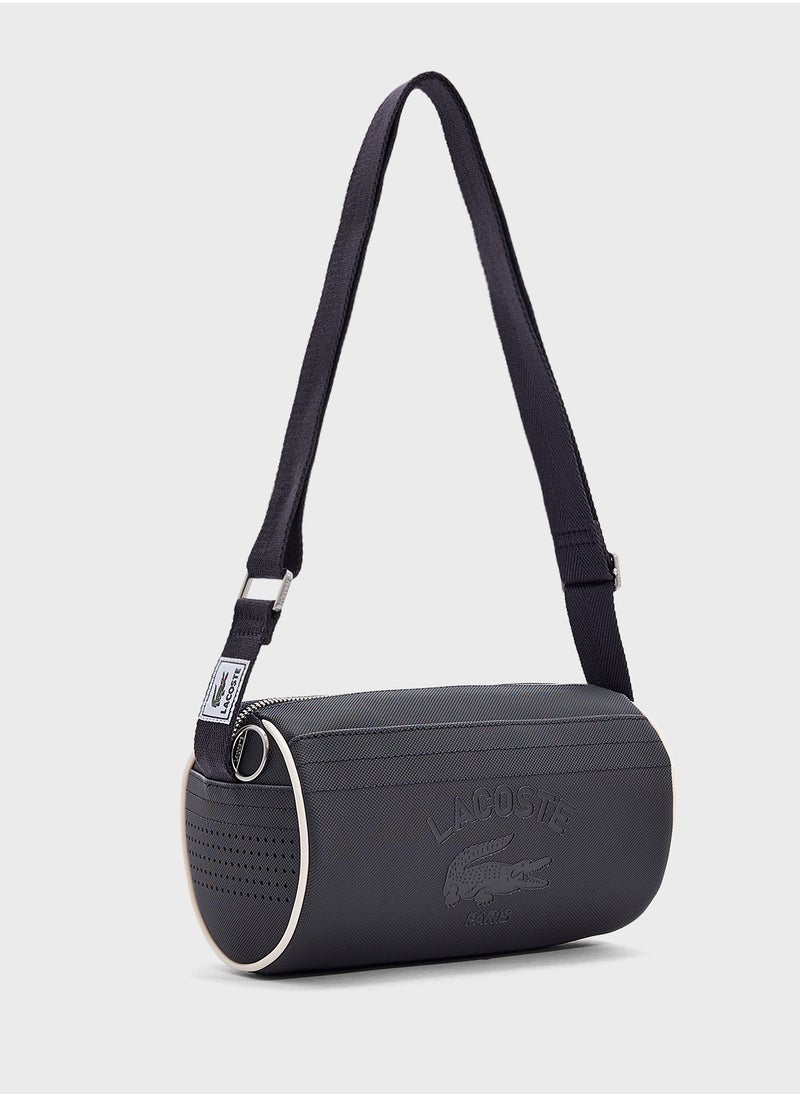 Logo Zip Over Duffel Bag