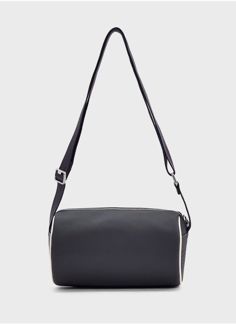 Logo Zip Over Duffel Bag