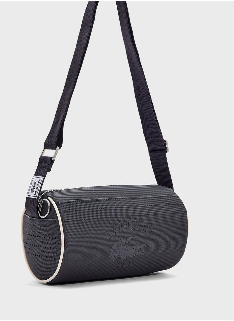 Logo Zip Over Duffel Bag