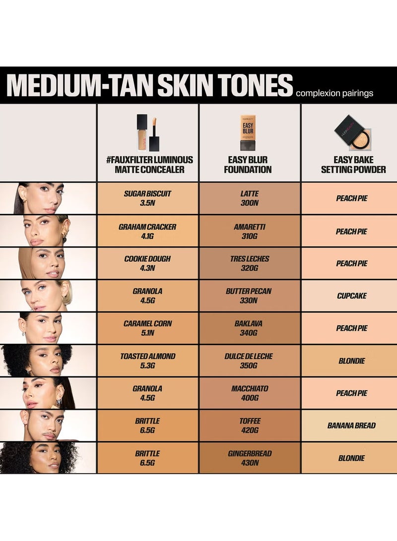 Easy Blur Foundation 340G Baklava