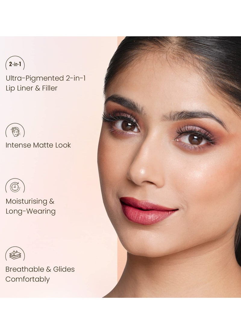 Swiss Beauty Stain Matte Lipstick Caramel 3.4gm