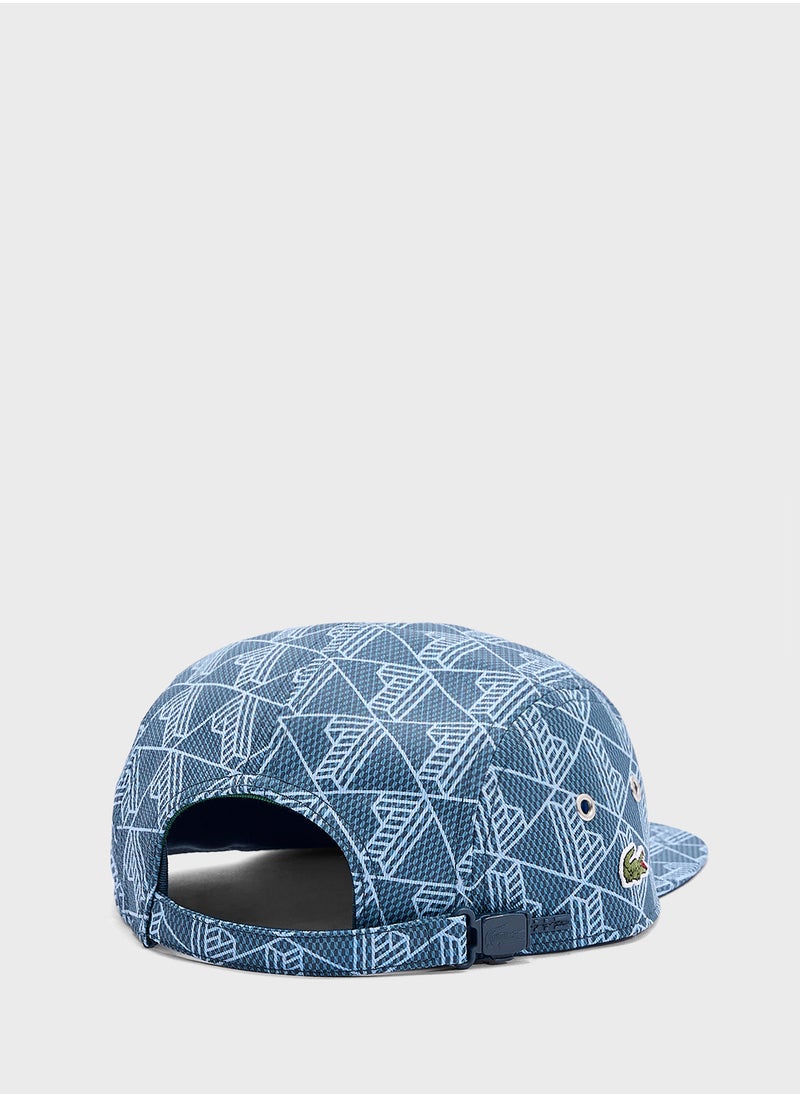 Monogram Curved Peak Cap
