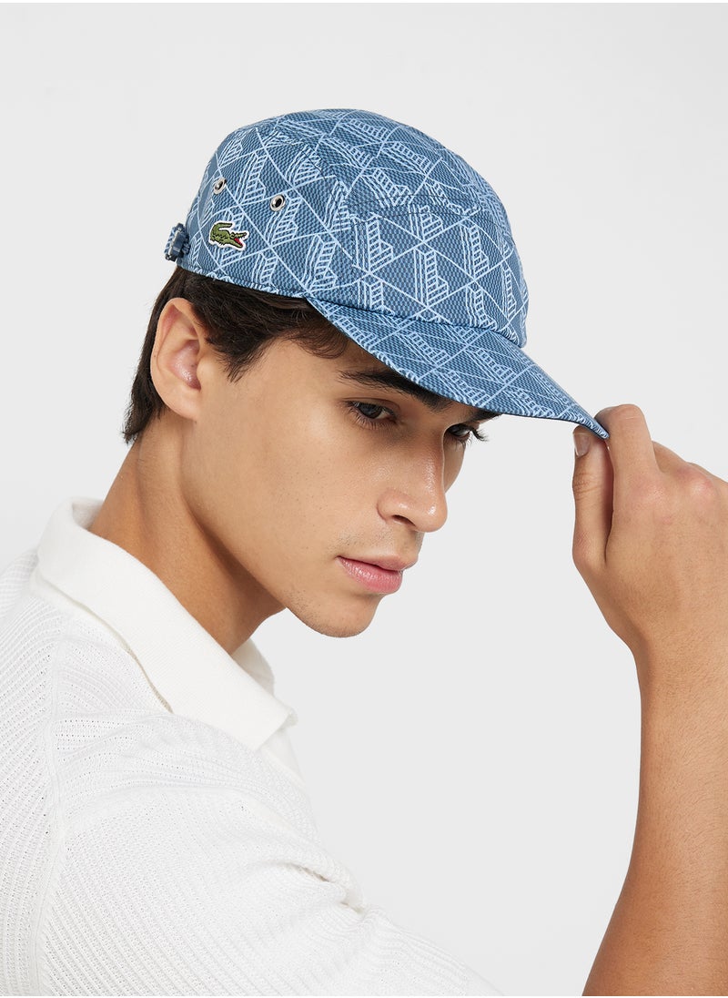 Monogram Curved Peak Cap