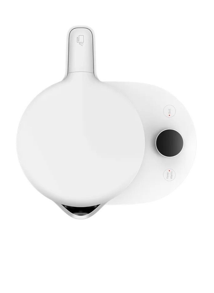 Smart Electric Kettle 2 Pro,1800W Rapid Heating 1.7L Capacity WiFi Connecti with MI Home APP-Global version 1.7 L 1800 W MJJYSH01-A white