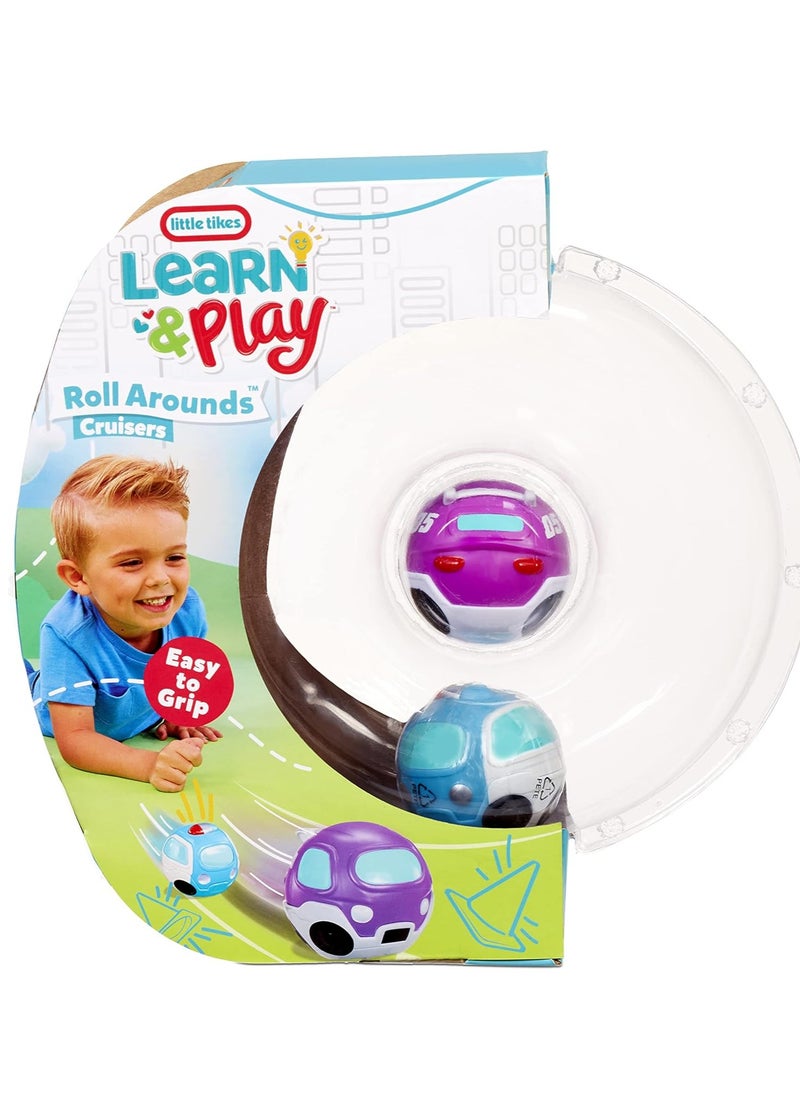 Little Tikes Learn & Play Roll Arounds Cruisers Vehicle 2-Pack