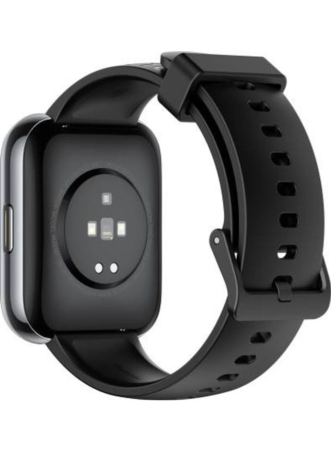 Waterproof Big Display Long Battery Life Pro Sports GPS Full Touch Screen Stylish Unisex Smartwach Black