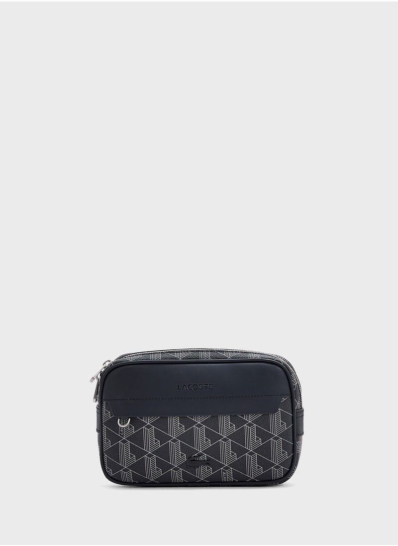 Logo Zip Over Waist Bag