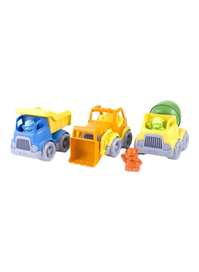3-Piece Construction Trucks Vehicle Playset CST3-1209