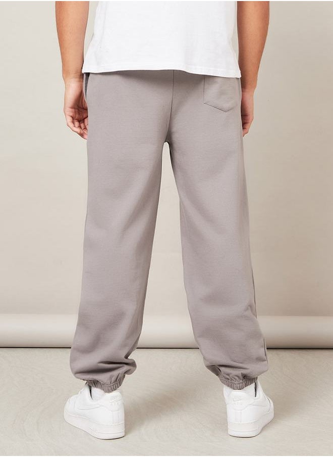 Relaxed Fit Joggers in French Terry