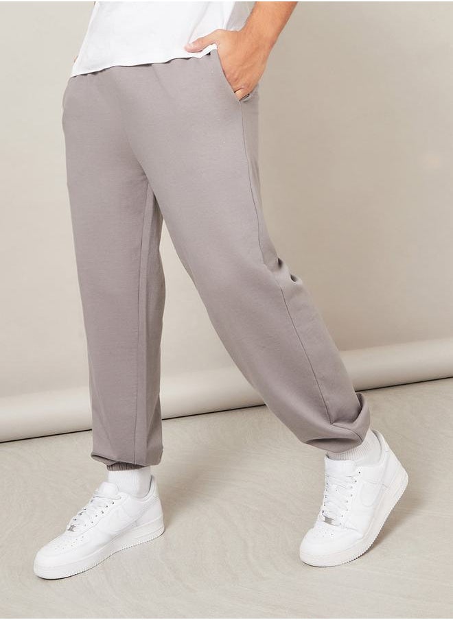 Relaxed Fit Joggers in French Terry