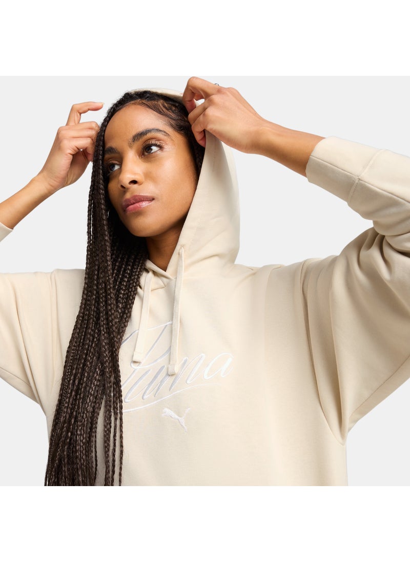 Women's Essential Script Comfort Hoodie
