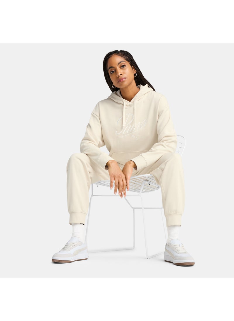 Women's Essential Script Comfort Hoodie