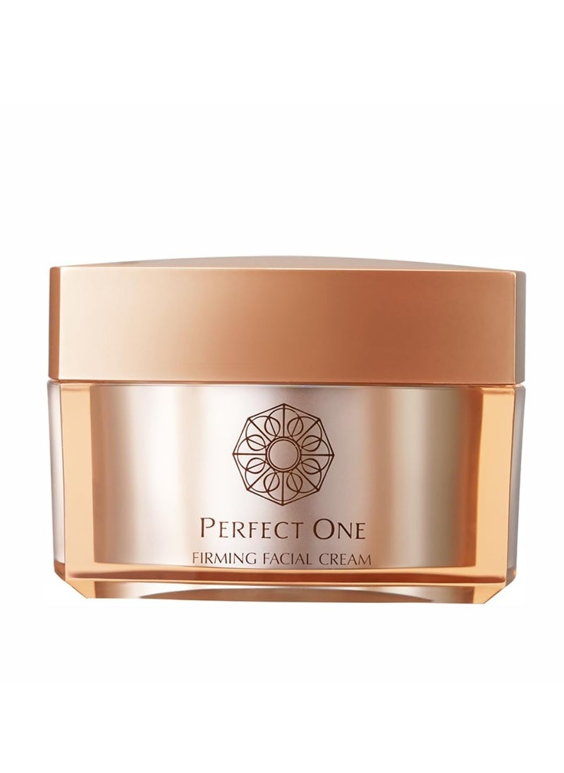 Perfect One Firming Facial Cream with Niacinamide, Collagen, and Hyaluronic Acid – Daily Anti-Aging Cream – 5-in-1: Serum, Moisturizer, Eye Cream, Primer, and Mask for All Skin Types – 1.76 oz