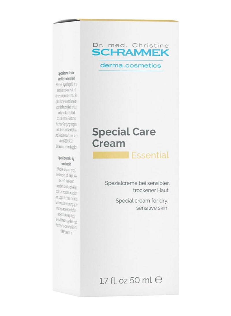 Schrammek Dr Special Care Cream (1.7 fl oz) - Special Cream for Sensitive & Dry Skin - Scientifically Proven - Face Moisturizer - Skin Care