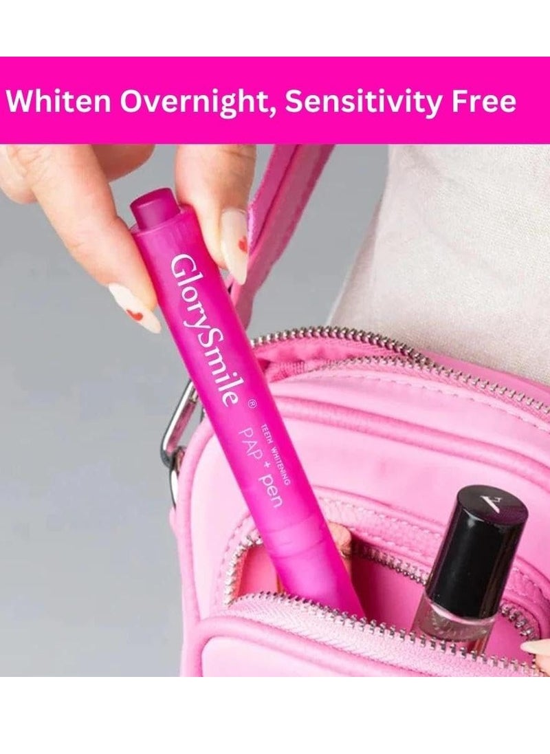 Teeth Whitening Pap Pen Sensitivity Free Peroxide Free Teeth Whitening Pen Overnight Teeth Stain Remover Removes Coffee Tea Stains Teeth Correcting Whitening Gel