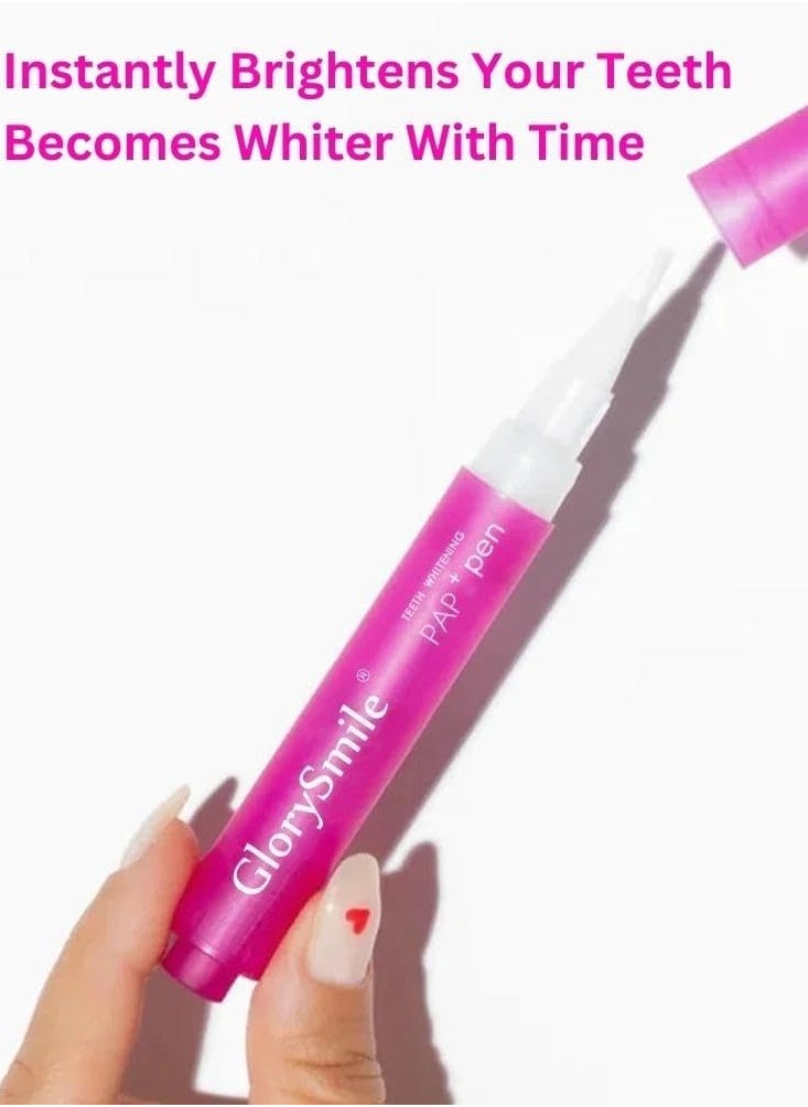 Teeth Whitening Pap Pen Sensitivity Free Peroxide Free Teeth Whitening Pen Overnight Teeth Stain Remover Removes Coffee Tea Stains Teeth Correcting Whitening Gel