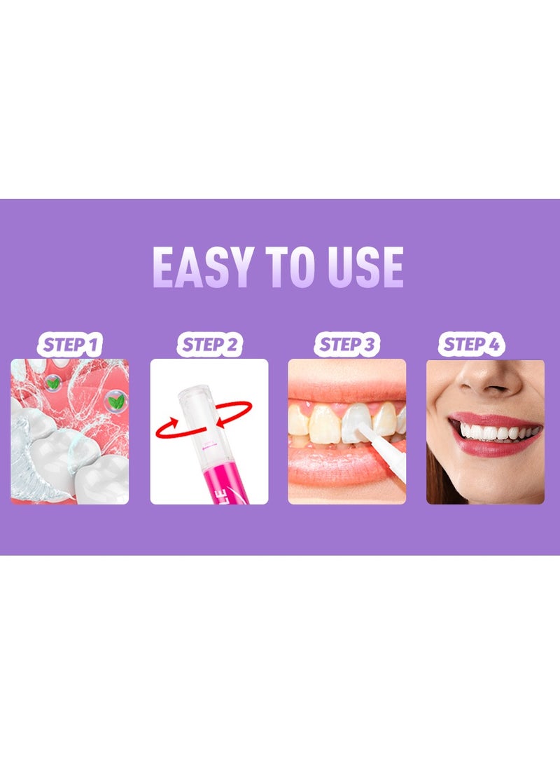 Teeth Whitening Pap Pen Sensitivity Free Peroxide Free Teeth Whitening Pen Overnight Teeth Stain Remover Removes Coffee Tea Stains Teeth Correcting Whitening Gel