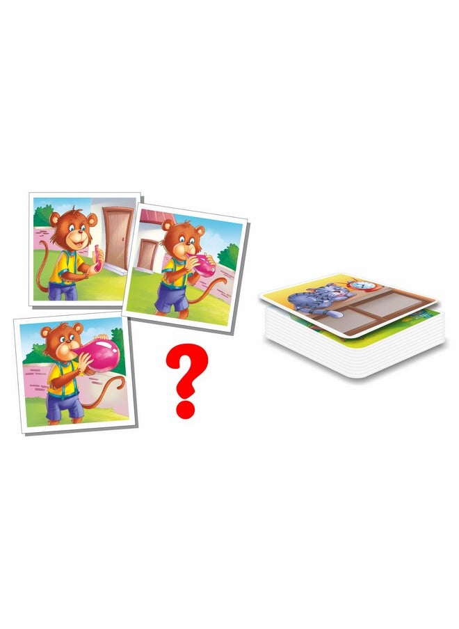 Creative's What's Next -1| A Memory Game to Develop Logical Thinking & Story Telling | Sequence Cards| Pre-School Games | Learning & Educational | What's Next Series for Ages 4 & Up