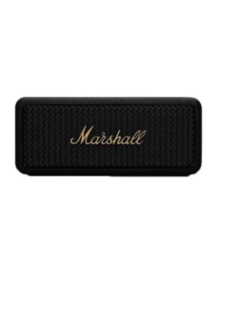 Emberton II Portable Bluetooth Speaker - Black and Brass