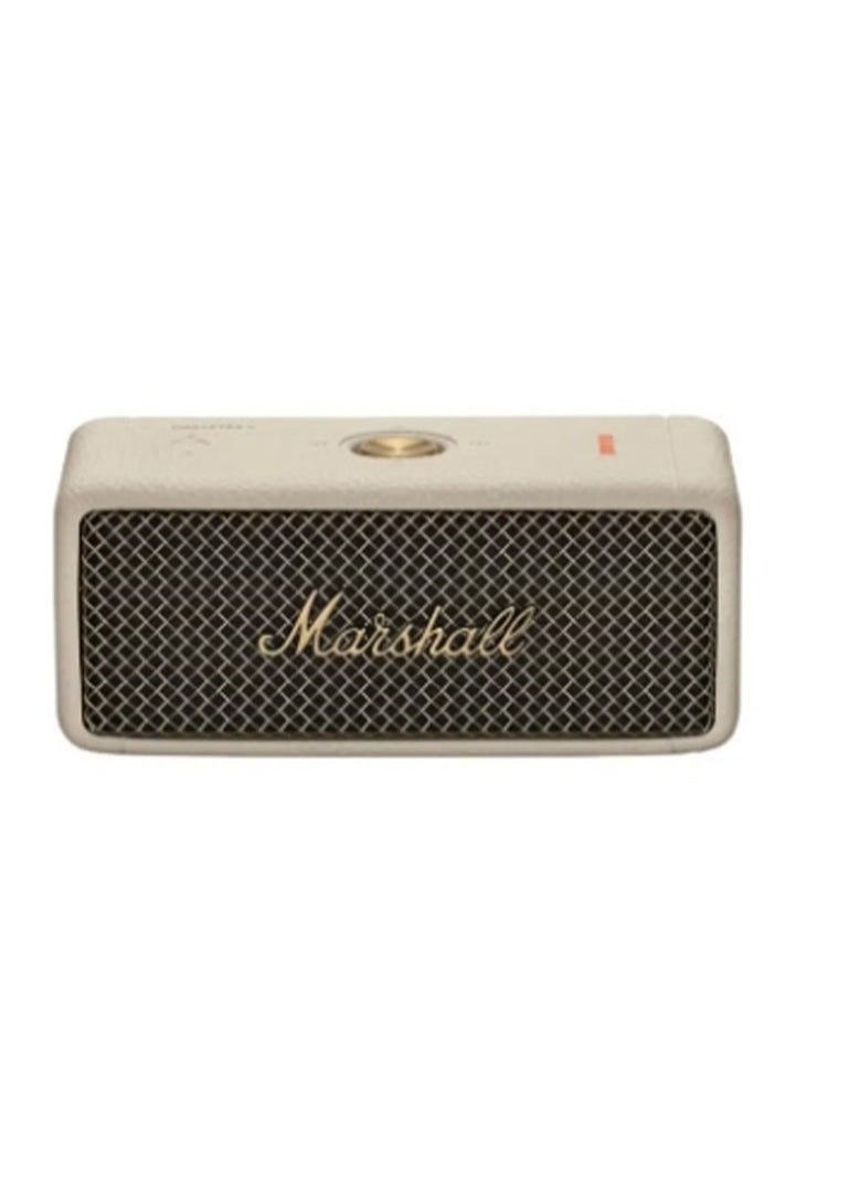 Emberton 2 Portable Bluetooth Speakers - Water Resistant Wireless Speakers Portable Speaker 30 Hour of Playtime Cream