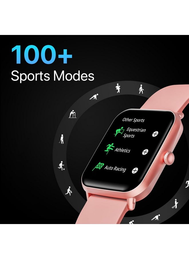Fire-Boltt Ninja Call Pro Smart Watch Dual Chip Bluetooth Calling, 42.92mm (1.69 inch) Display, AI Voice Assistance with 100 Sports Modes, with SpO2 & Heart Rate Monitoring