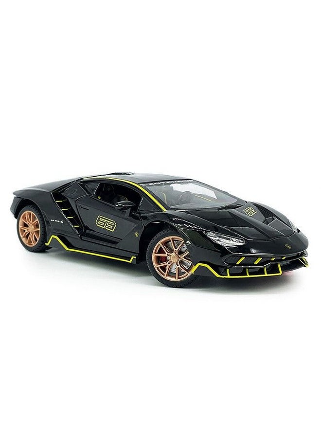 KITI KITS Diecast Vehicle Toy Cars Kids Model Car with Sound/Light/Pull-Back Off-Road Vehicles Car Model Collection Kids Toys (Lamborghini)