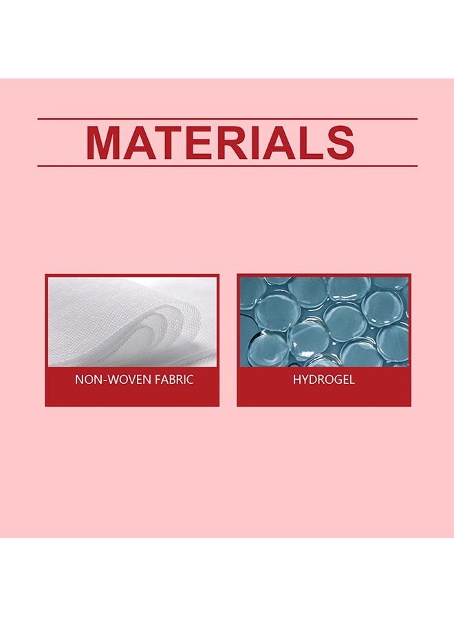 5 Pcs V Lifting Face Tape - Face Mask for Women - Lifting Collagen Face Mask Beauty - V Line Face Lifting Chin Mask - Face Lift Tape for Skin Firming & Tightening & Moisturizing - Red