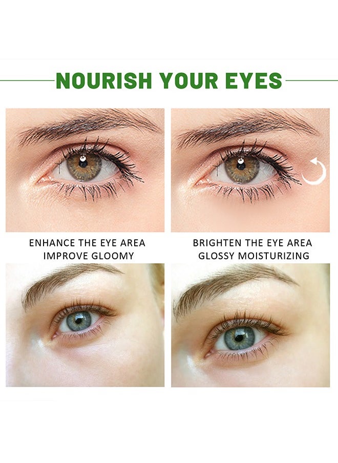 30 Pairs Seaweed Eye Mask - Under Eye Patches with Collagen and Hyaluronic Acid, Seaweed Tightening Eye Mask - Hydrating Green Eye Gel Pads for Puffy Eyes, Wrinkles, Dark Circles and Bags Under Eyes