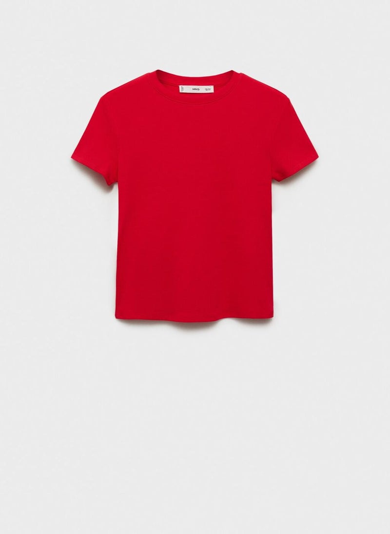 Fitted Cotton T-Shirt