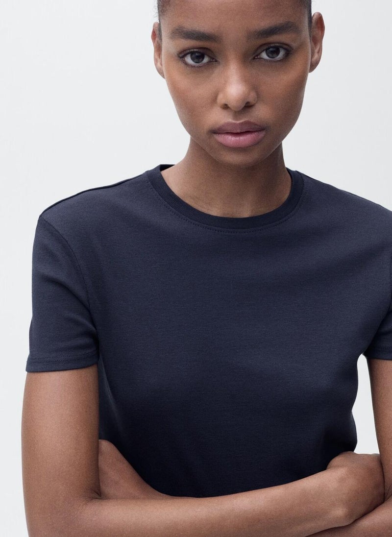 Fitted Cotton T-Shirt