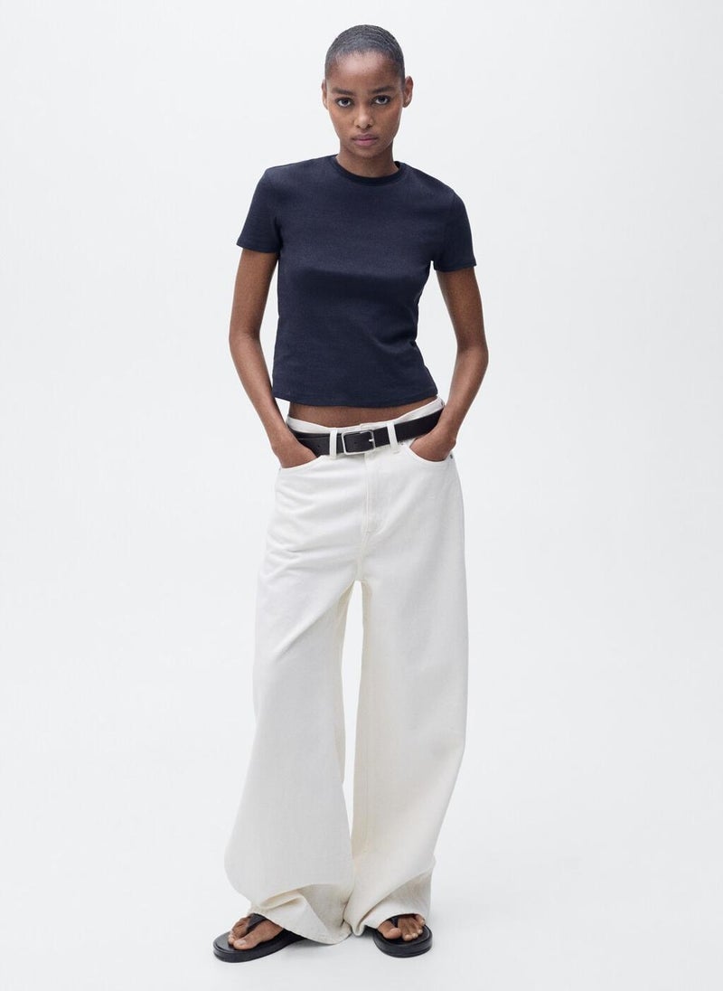Fitted Cotton T-Shirt