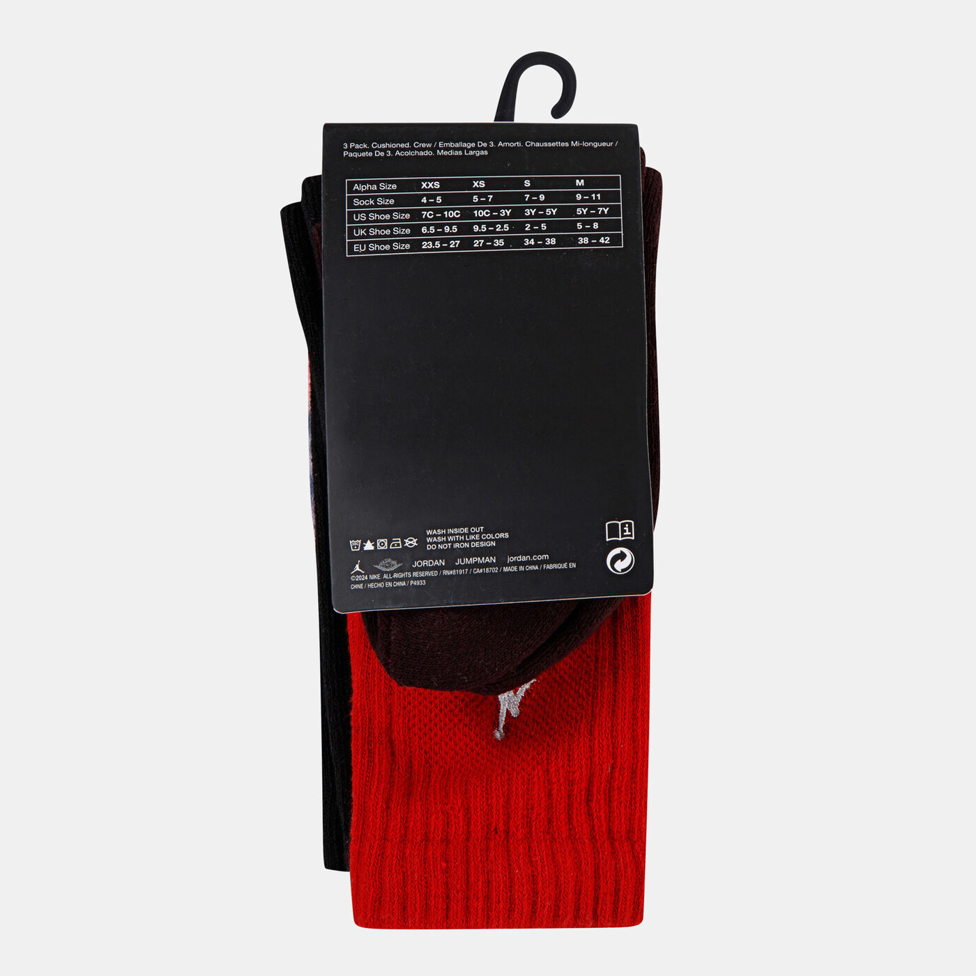 Kids' Essential Poolside Crew Socks (3 Pairs)