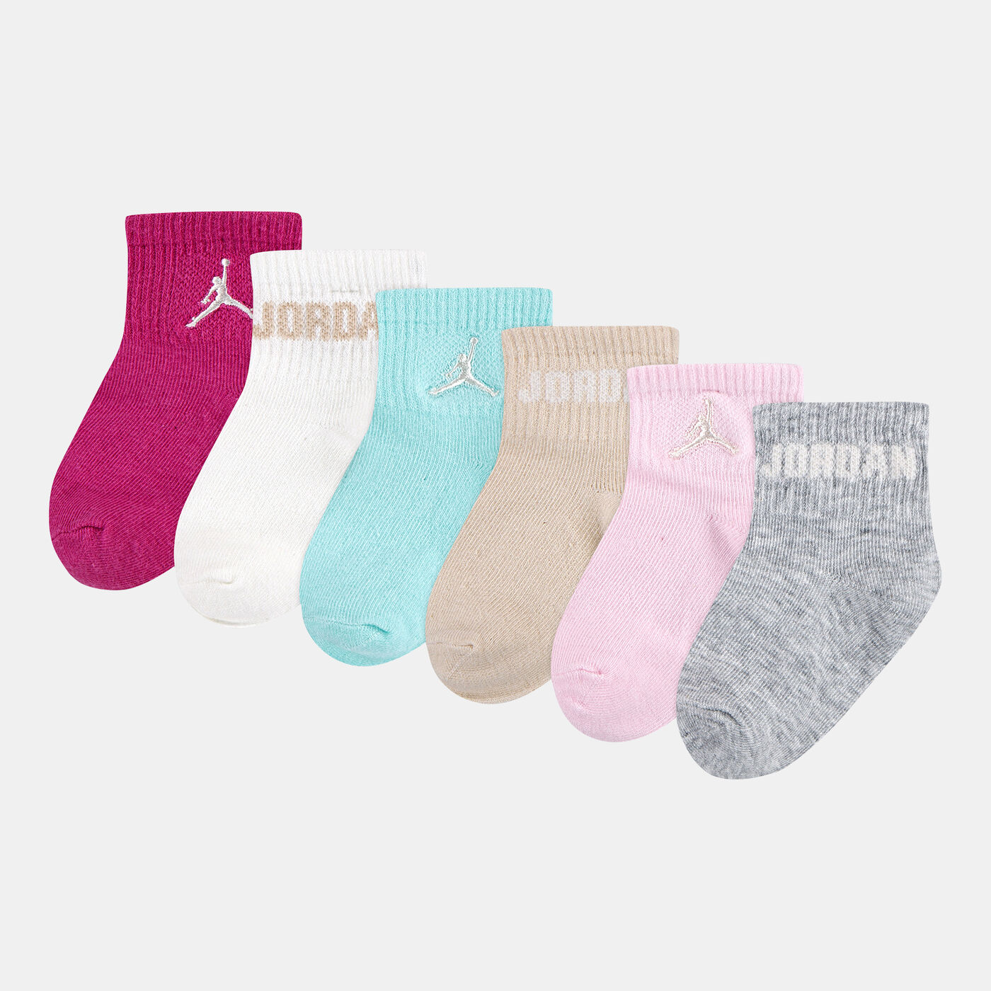 Kids' Everyday Essentials Ankle Socks (6 Pairs)