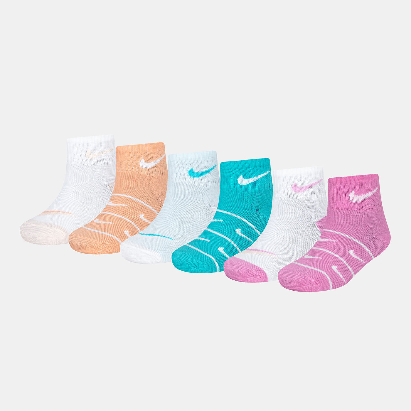 Kids' Logo Ankle Socks (6 Pairs)