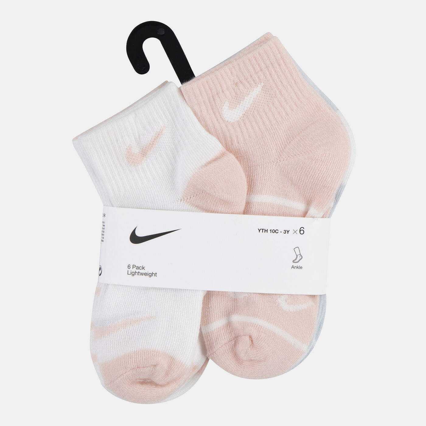 Kids' Logo Ankle Socks (6 Pairs)