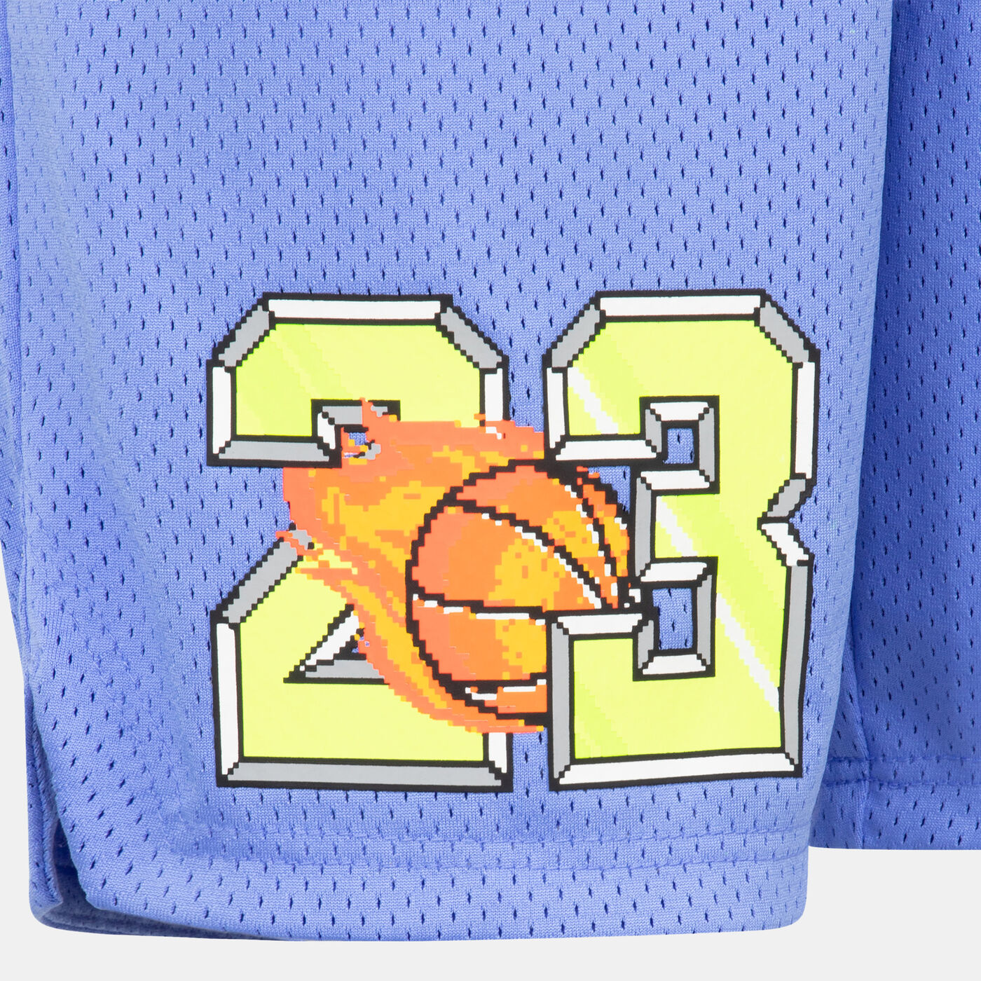 Kids' Customized Air 23 Flame Shorts