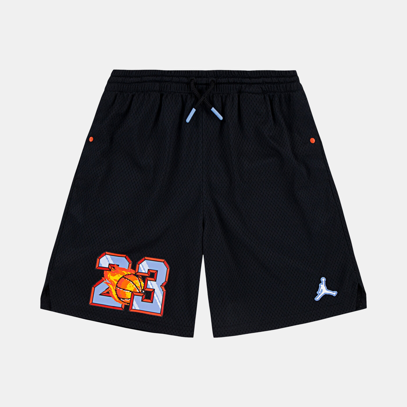 Kids' Customized Air 23 Flame Shorts