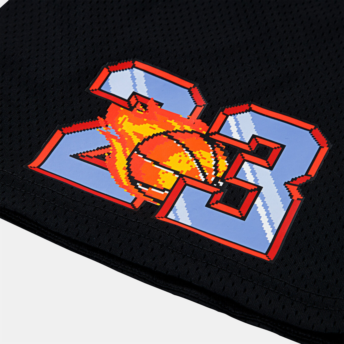 Kids' Customized Air 23 Flame Shorts