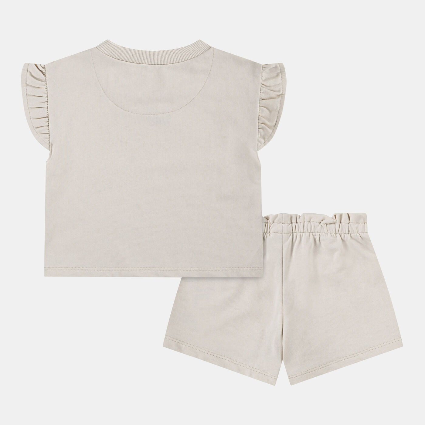 Kids' French Terry T-Shirt and Shorts Set