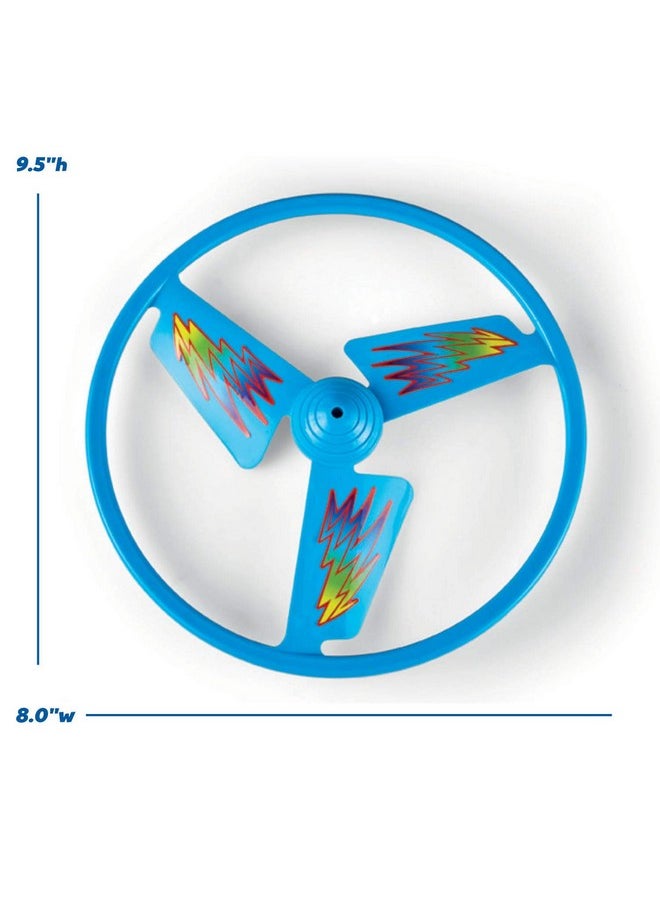 Kidoozie Rip Cord Flying Disc - STEM Toy for Kids 5+ - Flies 50+ Feet!