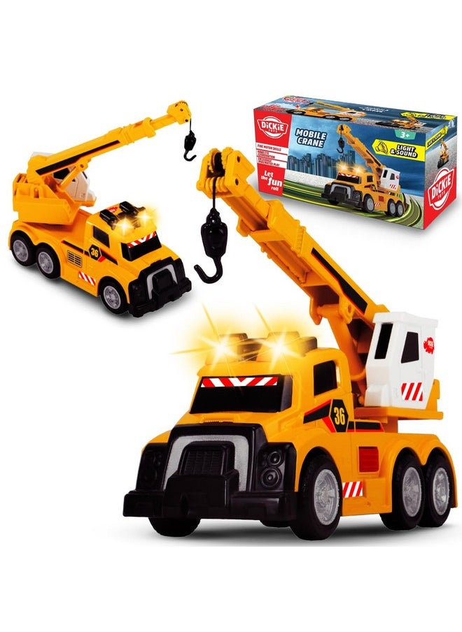 Dickie Toys Air Pump Action Mobile Crane Truck, 12